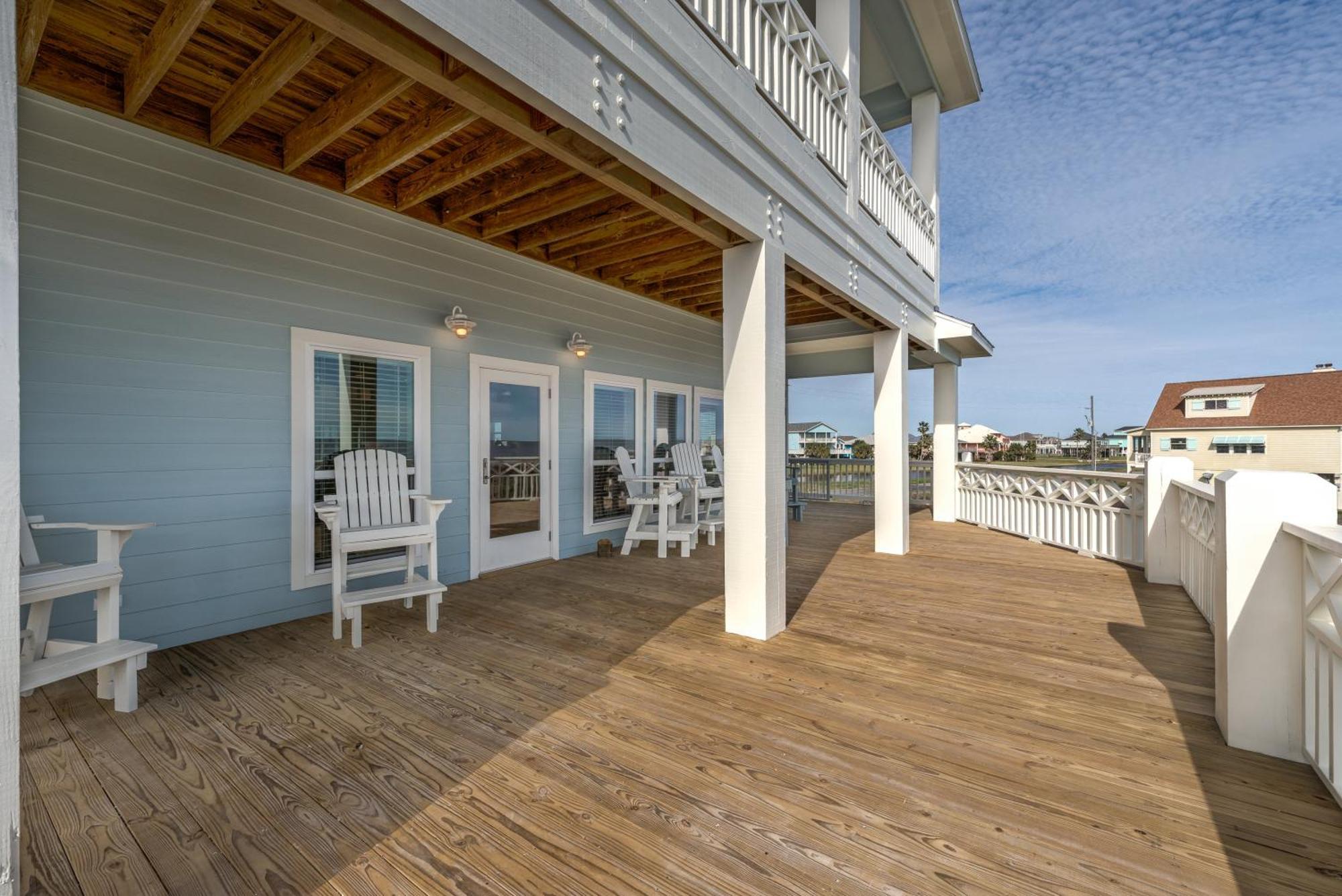 Villa Sea It All Beachfront 4Br! Panoramic Views, Bar & Large Decks Crystal Beach Exterior foto