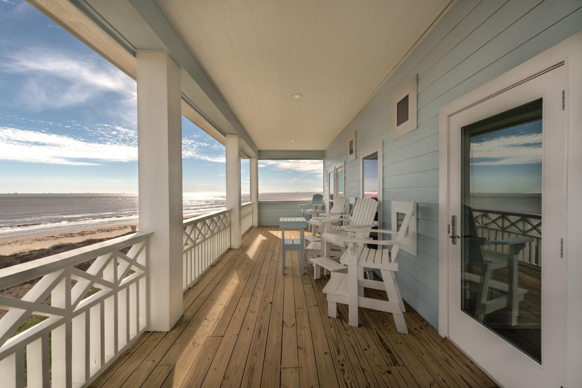 Villa Sea It All Beachfront 4Br! Panoramic Views, Bar & Large Decks Crystal Beach Exterior foto