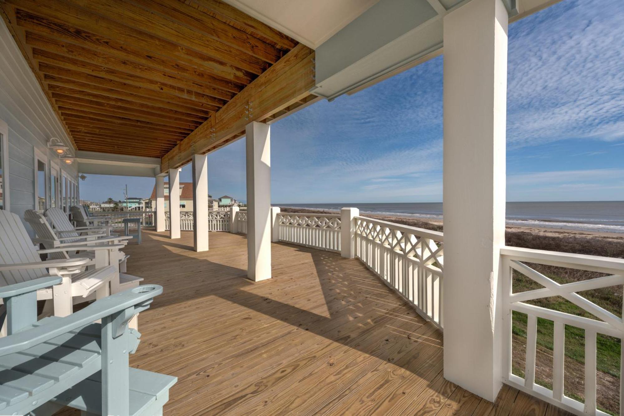 Villa Sea It All Beachfront 4Br! Panoramic Views, Bar & Large Decks Crystal Beach Exterior foto